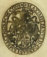Picture 1 of 21 from Utriusque cosmi maioris scilicet et minoris metaphysica, physica atque technica historia : in duo volumnina secundum cosmi differentiam diuisa (1617), leaf 1