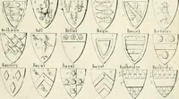 An illustration from The vale-royall of England, or, The county palatine of Chester illustrated : wherein is contained a geographical and historical description of that famous county, with all its hundreds and seats of the nobility, gentry, and freeholders, its rivers, towns, castles, buildings ancient and modern : adorned with maps and prospects, and the coats of arms belonging to every individual family of the whole county (1656)