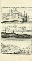 An illustration from The vale-royall of England, or, The county palatine of Chester illustrated : wherein is contained a geographical and historical description of that famous county, with all its hundreds and seats of the nobility, gentry, and freeholders, its rivers, towns, castles, buildings ancient and modern : adorned with maps and prospects, and the coats of arms belonging to every individual family of the whole county (1656)
