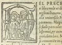 An illustration from Vallo : libro cõtinente appertenentie ad capitanii, retenere & fortificare una citta cõ bastioni, con noui artificii de fuoco aggionti, come nella tabola appare, & de diverse sorte poluere, et de expugnare una citta cõ põti, scale, argani, trõbe, trẽciere, artegliarie, caue, dare auisamenti senza messo allo amico, fare ordinanze, battaglioni, et ponti de disfida con lo pingere, opera molto utile con la experientia de larte (1528)
