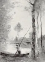 An illustration from Valuable paintings by distinguished masters of the Barbizon, contemporaneous and American schools, together with several Barye bronzes (1913)