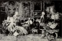 Picture 9 of 72 from Valuable paintings by distinguished masters of the Barbizon, contemporaneous and American schools, together with several Barye bronzes (1913), leaf 49