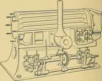 An illustration from Valve setting: simple methods of setting the plain slide valve. Meyer cut-off. Corliss. and poppet types (1908)
