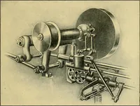 An illustration from Valve setting: simple methods of setting the plain slide valve. Meyer cut-off. Corliss. and poppet types (1908)