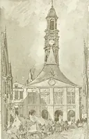An illustration from Vanished halls and cathedrals of France (1917)
