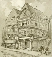 An illustration from Vanished halls and cathedrals of France (1917)
