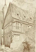 An illustration from Vanished halls and cathedrals of France (1917)