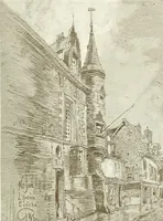 An illustration from Vanished halls and cathedrals of France (1917)