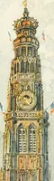 An illustration from Vanished halls and cathedrals of France (1917)