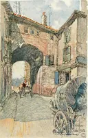 Picture 35 of 37 from Vanished halls and cathedrals of France (1917), leaf 378