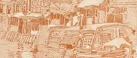 An illustration from Vanished halls and cathedrals of France (1917)