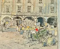 An illustration from Vanished halls and cathedrals of France (1917)
