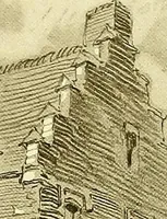 An illustration from Vanished halls and cathedrals of France (1917)