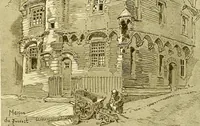 An illustration from Vanished halls and cathedrals of France (1917)
