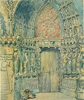 An illustration from Vanished halls and cathedrals of France (1917)