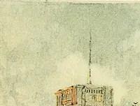 An illustration from Vanished halls and cathedrals of France (1917)