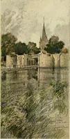 An illustration from Vanished towers and chimes of Flanders (1916)