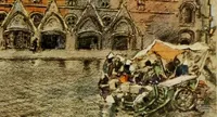 An illustration from Vanished towers and chimes of Flanders (1916)