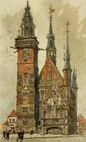 An illustration from Vanished towers and chimes of Flanders (1916)