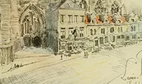 An illustration from Vanished towers and chimes of Flanders (1916)