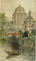 An illustration from Vanished towers and chimes of Flanders (1916)