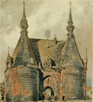 An illustration from Vanished towers and chimes of Flanders (1916)