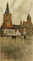 An illustration from Vanished towers and chimes of Flanders (1916)