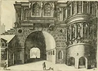 An illustration from Variae architecturae formae (1636)