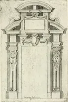 Picture 9 of 52 from Vari disegni de arghitettura ornati de porte (1619), leaf 22