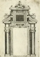 An illustration from Vari disegni de arghitettura ornati de porte (1619)