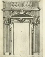Picture 20 of 52 from Vari disegni de arghitettura ornati de porte (1619), leaf 44