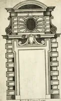 Picture 21 of 52 from Vari disegni de arghitettura ornati de porte (1619), leaf 46