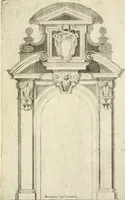 Picture 22 of 52 from Vari disegni de arghitettura ornati de porte (1619), leaf 48