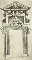 Picture 24 of 52 from Vari disegni de arghitettura ornati de porte (1619), leaf 52