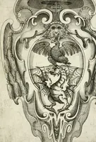 An illustration from Vari disegni de arghitettura ornati de porte (1619)