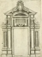 Picture 32 of 52 from Vari disegni de arghitettura ornati de porte (1619), leaf 68