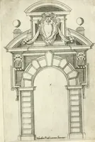 Picture 35 of 52 from Vari disegni de arghitettura ornati de porte (1619), leaf 74