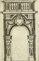 Picture 40 of 52 from Vari disegni de arghitettura ornati de porte (1619), leaf 84