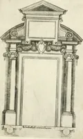 Picture 47 of 52 from Vari disegni de arghitettura ornati de porte (1619), leaf 98