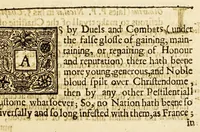An illustration from Varieties: or, A surveigh of rare and excellent matters, : necessary and delectable for all sorts of persons. Wherein the principall heads of diverse sciences are illustrated, rare secrets of naturall things unfoulded, &c. Digested into five books, whose severall chapters with their contents are to be seene in the table after the epistle dedicatory. (1635)