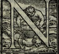 Picture 11 of 26 from Varii componimenti di M. Hort. Lando, nvovamenti venvti in lvce : Quesiti amorosi, con le risposte. Dialogo intitolato Ulisse. Ragionamento occorso tra un cavalliere, & un'huomo soletario. Alcune novelle. Alcune favole. Alcuni scroppoli, che sogliono occorrere nella cottidiana nostra lingua (1552), leaf 205