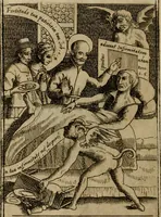 Picture 33 of 43 from Varii, e veri ritratti della morte : disegnati in immagini, ed espressi in essempij al peccatore duro di cuore (1675), leaf 137