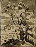 Picture 15 of 43 from Varii, e veri ritratti della morte : disegnati in immagini, ed espressi in essempij al peccatore duro di cuore (1675), leaf 59