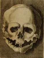An illustration from Varii, e veri ritratti della morte : disegnati in immagini, ed espressi in essempij al peccatore duro di cuore (1675)