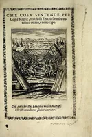 An illustration from Vaso di uerità : nel quale si contengono dodeci resolutioni uere a dodeci importanti dubbi, fatti intorno all'origine, nascita, uita, opere, e morte dell'Antichristo (1597)