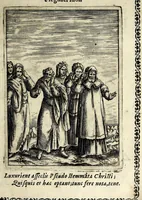 An illustration from Vaso di uerità : nel quale si contengono dodeci resolutioni uere a dodeci importanti dubbi, fatti intorno all'origine, nascita, uita, opere, e morte dell'Antichristo (1597)