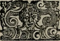 Picture 11 of 52 from Vaticinia, siue Prophetiae abbatis Ioachimi & Anselmi episcopi Marsicani : cum imaginibus aere incisis, correctione et pulcritudine, plurium manuscriptorum exemplariu[m] op[er]e, et uariaru[m] imaginu[m] tabulis, et delineationibu[s], alijs ante hac impressis longè praestantiora : quibus Rota, et Oraculum turcicum maxime considerationis adiecta sunt : vnà cum praefatione, et adnotationibus Paschalini Regiselmi = Vaticinii, ouero Profetie dell'abbate Gioachino, & di Anselmo vescouo di Marsico : con l'imagini intagliate in rame, di correttione, et uaghezza maggiore, che gl'atri sin' hora stampati, per l'aggiuto di molti exemplari scritti à penna, et per le pitture, et disegni di uarie imagini : à qualli è aggionta una Ruota, et un' oracolo Turchesco di grandissima co[n]sideratione : insieme con la prefatione, et annotationi di Pasqualino Regiselmo (1589), leaf 35