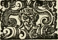 An illustration from Vaticinia, siue, Prophetiae abbatis Joachimi & Anselmi episcopi Marsicani : cum imaginibus aere incisis, correctione et pulcritudine, plurium manuscriptorum exemplariu op[er]e ... : qvibvs rota et oraculum turcicum maxime considerationis adiecta sunt : vna cum praefatione et adnotationibus Paschalini Regiselmi = Vaticinii, ouero, Profetie dell'abbate Gioachino & di Anselmo vescovo di Marsico .. (1589)