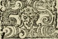An illustration from Vaticinia, siue, Prophetiae abbatis Joachimi & Anselmi episcopi Marsicani : cum imaginibus aere incisis, correctione et pulcritudine, plurium manuscriptorum exemplariu op[er]e ... : qvibvs rota et oraculum turcicum maxime considerationis adiecta sunt : vna cum praefatione et adnotationibus Paschalini Regiselmi = Vaticinii, ouero, Profetie dell'abbate Gioachino & di Anselmo vescovo di Marsico .. (1589)