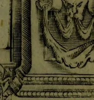 An illustration from Vaticinia, sive, Prophetiae Abbatis Ioachimi, [and] Anselmi Episcopi Marsicani; cum imaginibus aere incisis, correctione, et pulcritudine, plurium manuscriptorum exemplari ope, et variar imagin tabulis, et delineationibù, aliis antehac impressis longè praestantiora; quibus Rota, et Oraculum Turcicum maxime considerationis adiecta sunt; una cum praefatione et adnotationibus Paschalini Regiselmi (1600)